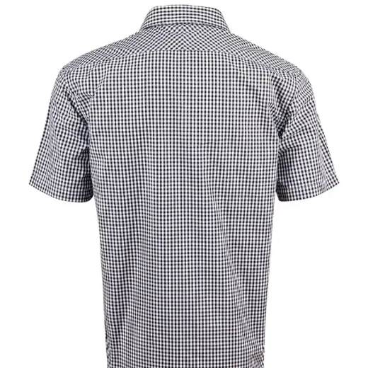 Picture of Winning Spirit, Mens Gingham Check S/S Shirt